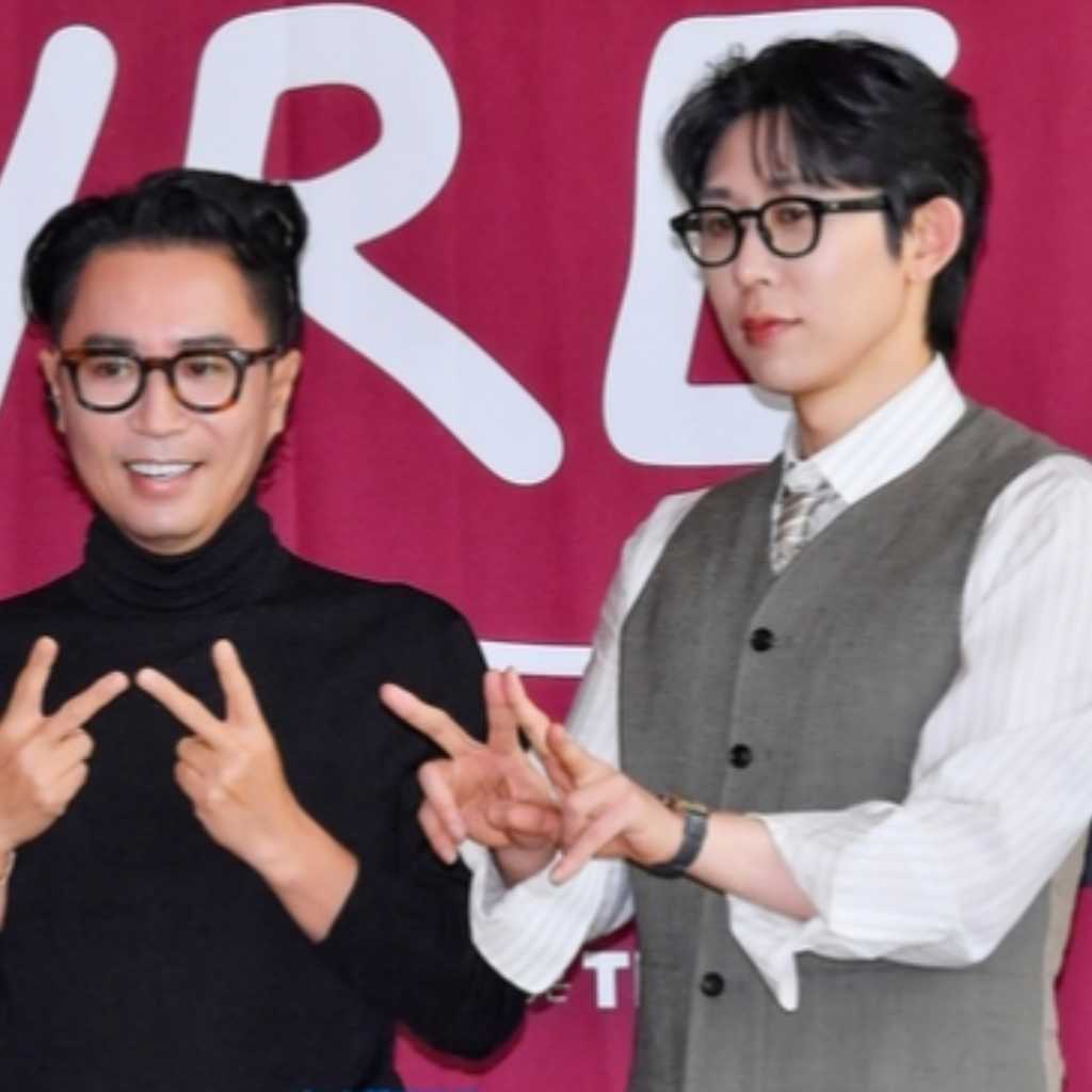 【PHOTO】CODE KUNST＆チョン・ジェヒョン、新番組「LIVE WIRE」記者懇談会に出席