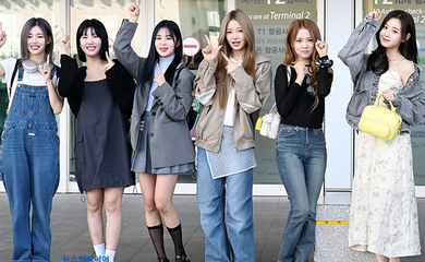 【PHOTO】TRI․BE、コンサートのためオーストリアへ出国