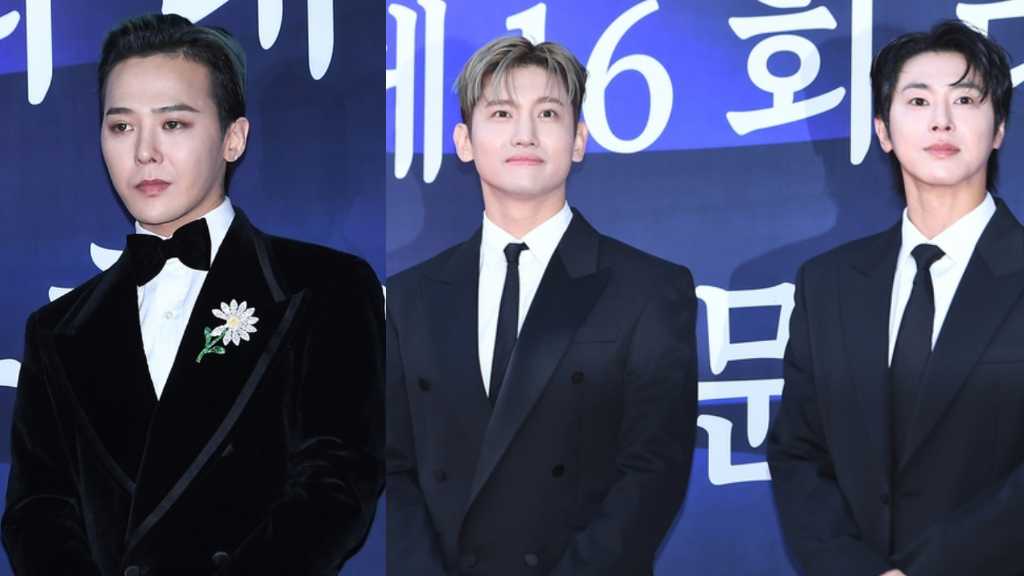 G-DRAGON、東方神起、イ・ビョンホンらがスーツ姿で登場！「2025大韓民国大衆文化芸術賞」レッドカーペットに注目