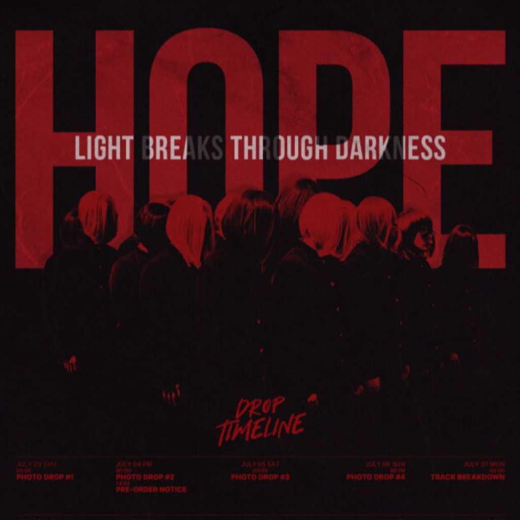 ARrC、7月16日にカムバック！3rdミニアルバム「HOPE」プロモーションスケジュールを公開