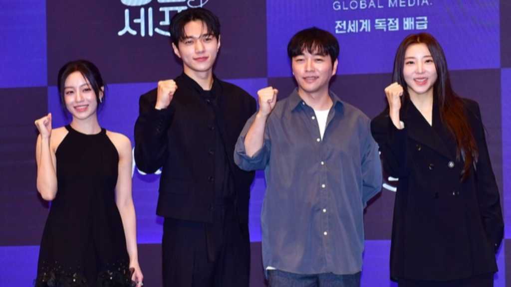 【PHOTO】キム・ミョンス＆カン・ミナら、新ドラマ「恋する共感細胞」制作発表会に出席