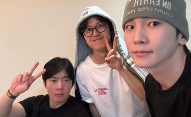 SHINee キー、コンミョン＆キム・ドンヨンとの近況ショット公開！ドラマ「おひとりさま～一人酒男女～」の3人組が再会