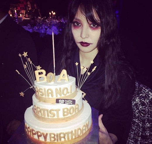 Boa ハロウィーンの仮装姿で撮った誕生日記念ショットを公開 代の最後の誕生日 Kstyle