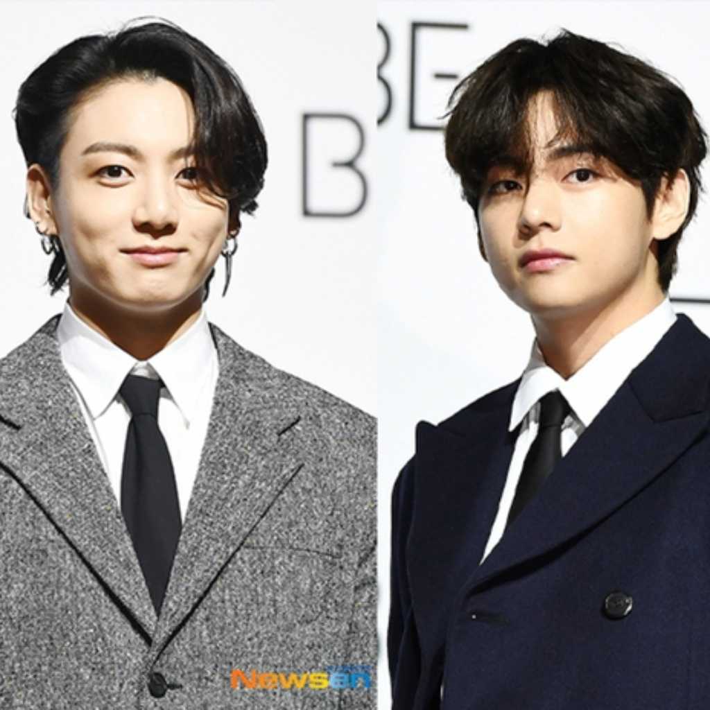 BTSのV、鼻にティッシュ！？ジョングクとの密着ショットも…ファンにお茶目な日常を共有