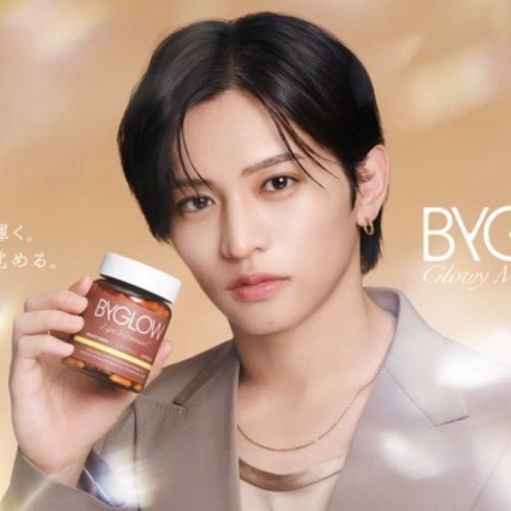 timelesz 猪俣周杜が大人の魅力を披露！日韓共同開発サプリブランド「ByGLOW」新TVCMが明日よりオンエア