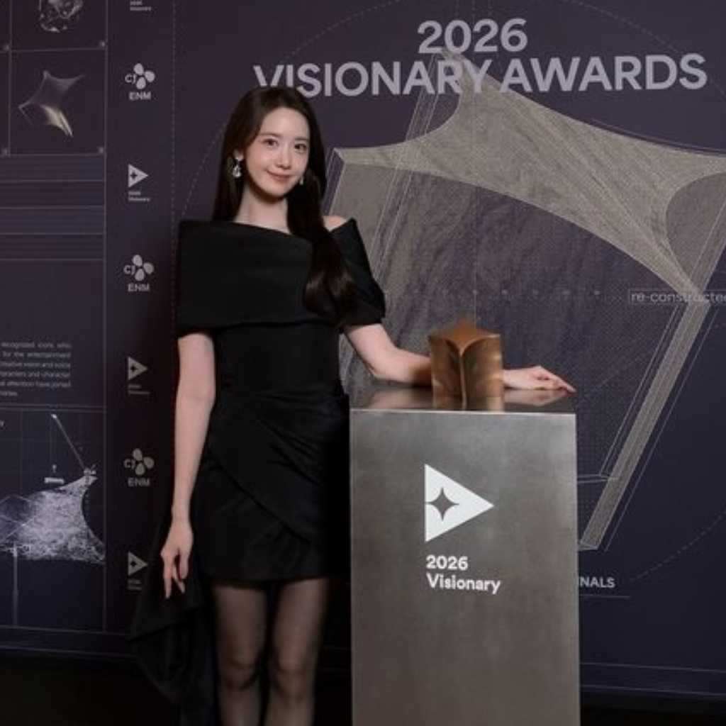 少女時代 ユナ「2026 VISIONARY AWARDS」で受賞⋯ドラマ「暴君のシェフ」で主人公を好演