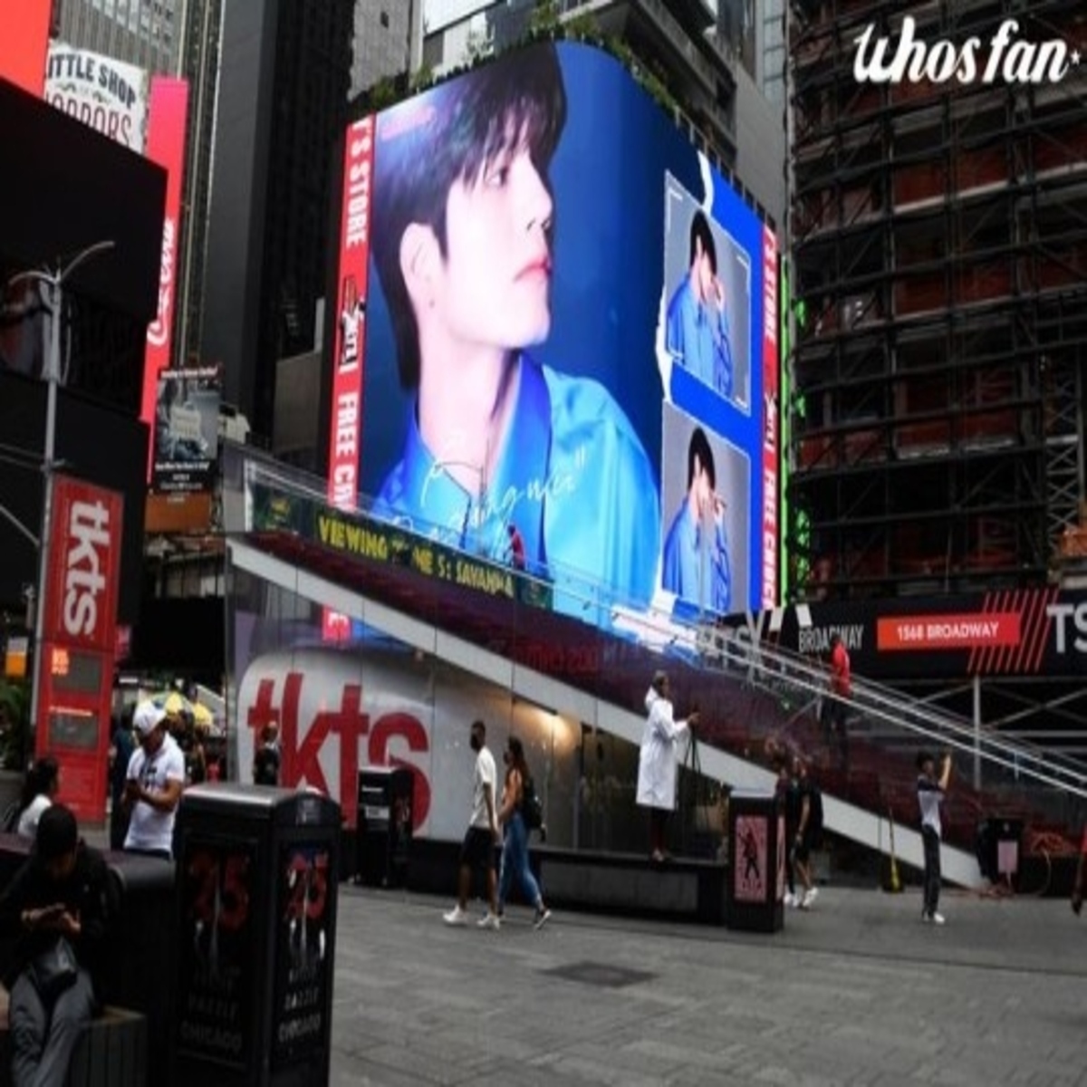 Wanna One出身オン ソンウ 誕生日の記念広告が米nyタイムズスクエアの電光掲示板に登場 動画あり Kstyle