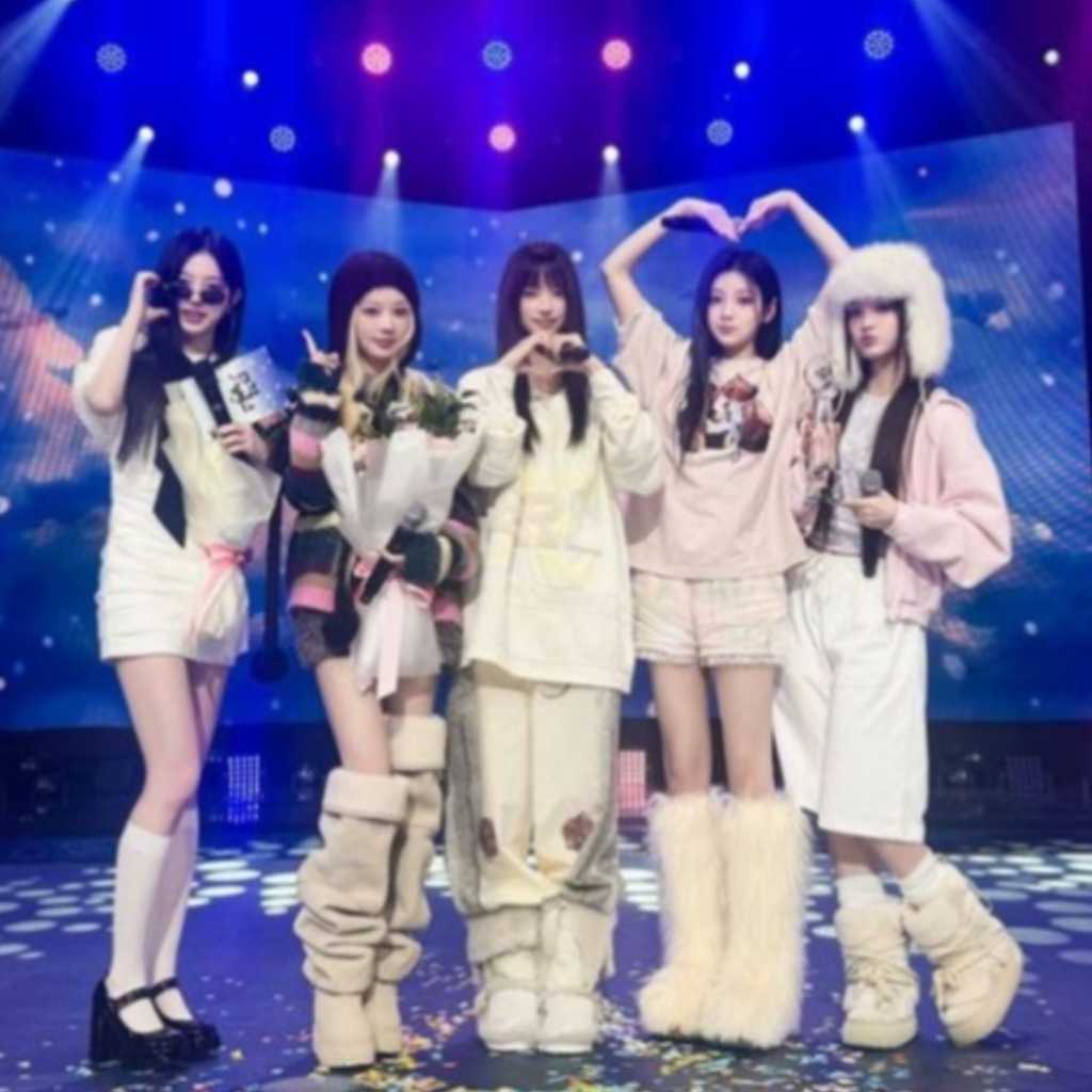 ILLIT「ミュージックバンク」でカムバック後初の1位を獲得!“ファンの皆さんのおかげ”