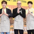 【PHOTO】神話 ミヌ＆ホン・ソクチョン＆ヨ・ジング、バラエティ番組「現地で食べてくれるかな？」記者懇談会に出席