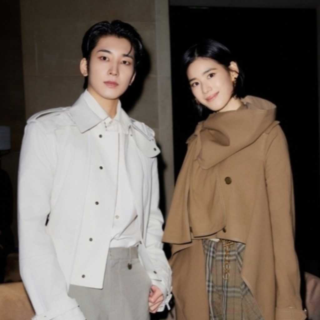 SEVENTEEN ウォヌ＆チョン・ウンチェ、ロンドンで「BURBERRY」ファッションショーに出席