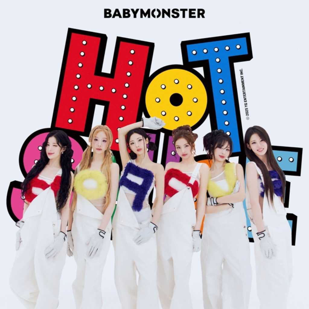 BABYMONSTER、先行公開シングル「HOT SAUCE」新たなポスターを公開