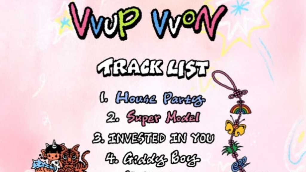 VVUP、1stミニアルバム「VVON」トラックリストを公開