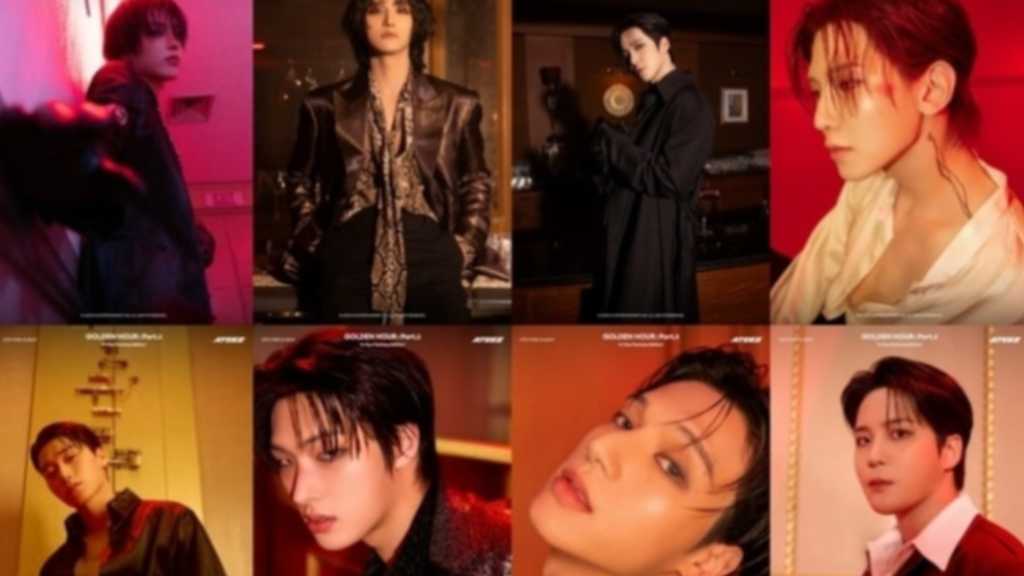 ATEEZ、12thミニアルバム「GOLDEN HOUR：Part․3」限定盤の個人コンセプトフォトを公開