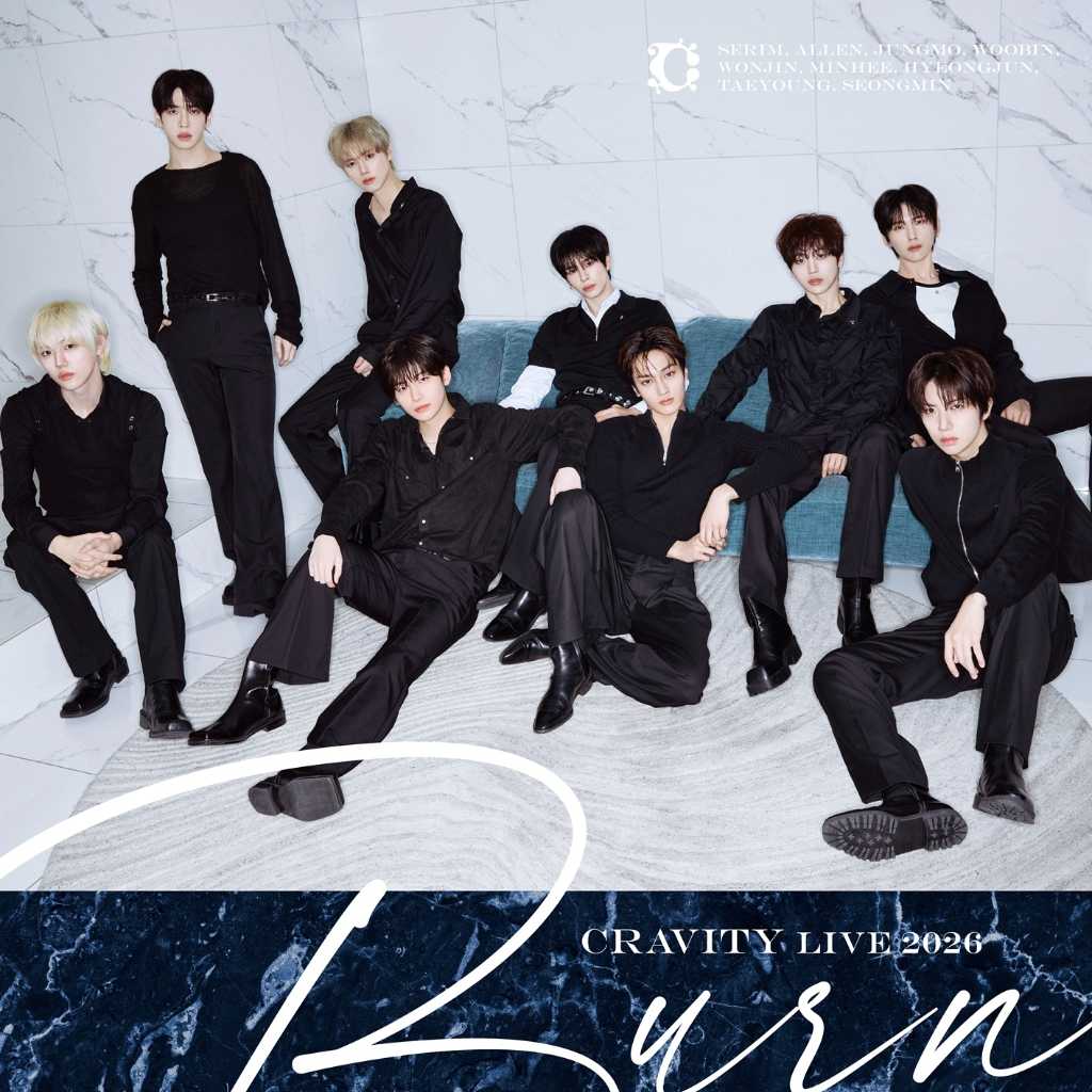 CRAVITY、日本単独公演の最新ビジュアルを解禁！大人の色気が漂うスタイルに注目