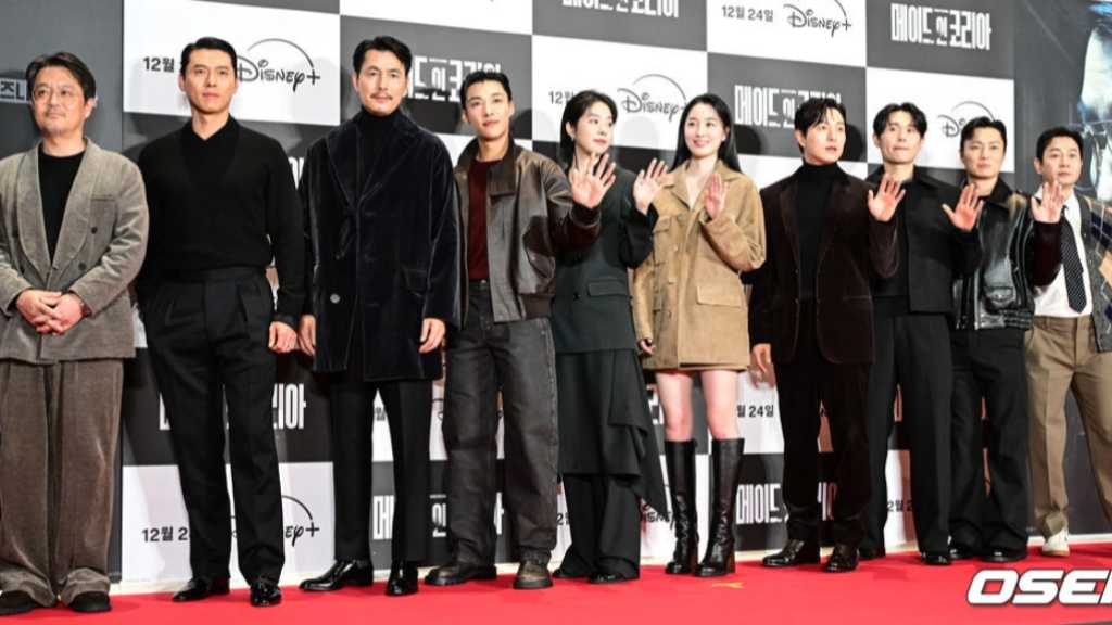 【PHOTO】ヒョンビン&チョン・ウソン&ウ・ドファンら、Disney+シリーズ「メイド・イン・コリア」VIP試写会に出席