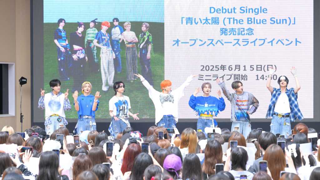 aoen、デビューシングル「青い太陽」がオリコンデイリーシングルランキングで1位に！各地のイベントも盛況
