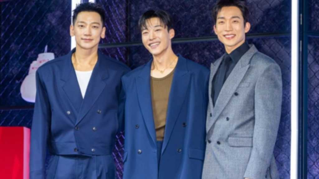 【PHOTO】ウ・ドファン＆イ・サンイ＆RAIN、Netflix「ブラッドハウンド2」制作発表会に出席