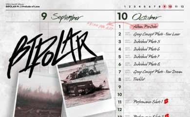 Epex 10月26日にカムバック決定 2nd Ep Bipolar Pt 2 愛の書 プロモーションスケジュールを公開 Kstyle