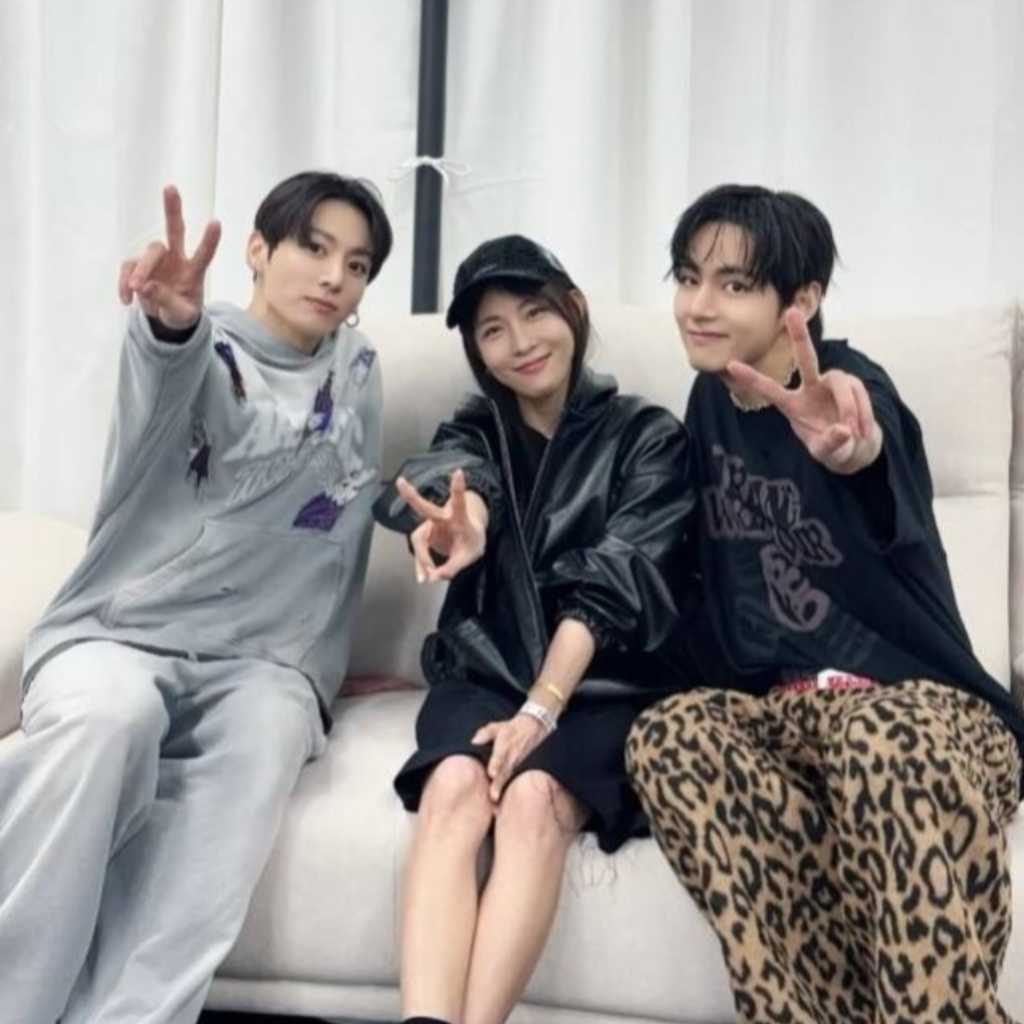 ハ・ジウォン、BTSのVとジョングクと対面!成功したオタクに