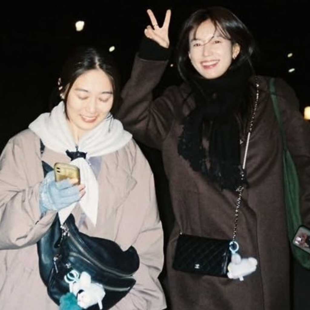 ハン・ヒョジュ、福永朱梨との2ショットを公開！Netflix「匿名の恋人たち」で共演…変わらぬ友情をアピール