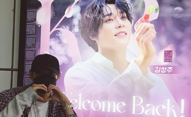 UNIQ ソンジュ、除隊を祝福してくれたファンに感謝…地下鉄の広告にメッセージも