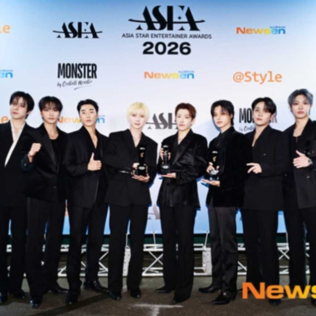 ATEEZ、大賞を含む3冠達成！「ASEA 2026」東方神起からHearts2Hearts、生田斗真まで続々受賞