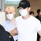 【PHOTO】AB6IX キム・ドンヒョン＆チョン・ウン、スケジュールを終えて帰国…ラフなファッション