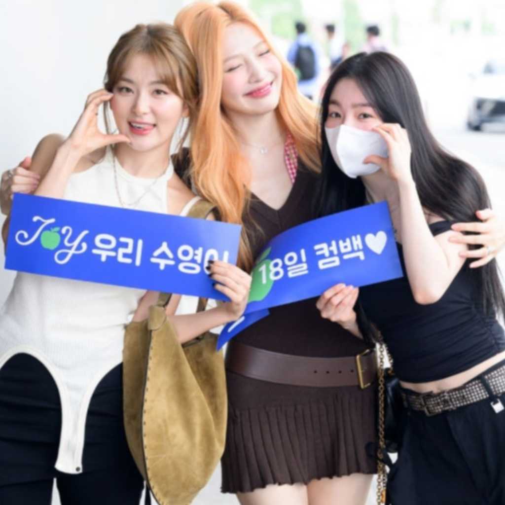 【PHOTO】カムバックを宣伝！Red Velvet アイリーン＆スルギ＆ジョイ「SMTOWN LIVE」東京ドーム公演のため日本へ