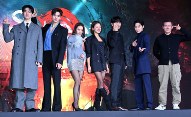 【PHOTO】ソン・ガン＆イ・ジヌク＆イ・シヨンら、Netflix「Sweet Home」シーズン2の制作発表会に出席