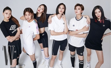 ハン ヘジン イ ヒョニ アイリンら 6人のモデルが集結 スポーツブランドとコラボしたグラビア公開 Kstyle