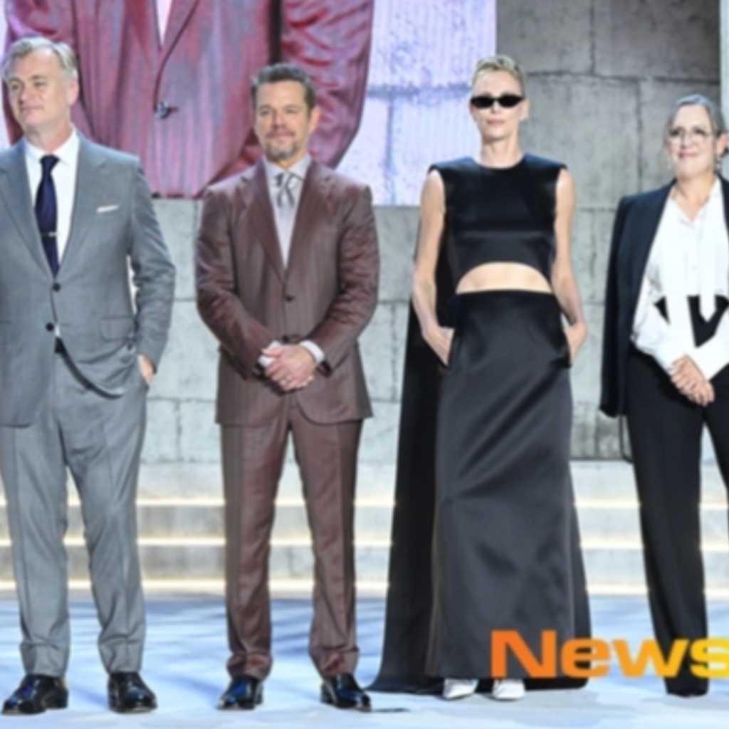 【PHOTO】マット・デイモン＆シャーリーズ・セロンら、映画「オデュッセイア」韓国でのレッドカーペットイベントに出席