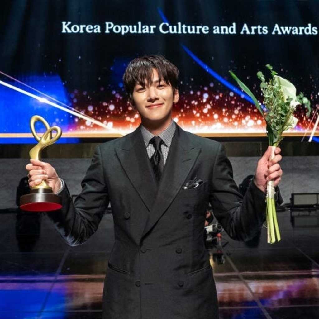 俳優チ・チャンウク「大韓民国大衆文化芸術賞」で文体部長官表彰を受賞“俳優として心から嬉しく思う”