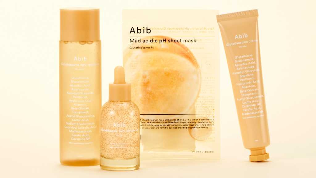 韓国スキンケアブランド「Abib」明るい肌に整えるグルタチオンソームシリーズを4月19日より発売