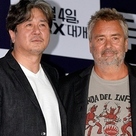 【PHOTO】チェ・ミンシク＆リュック・べッソン「LUCY／ルーシー」マスコミ試写会に出席“二人の巨匠”