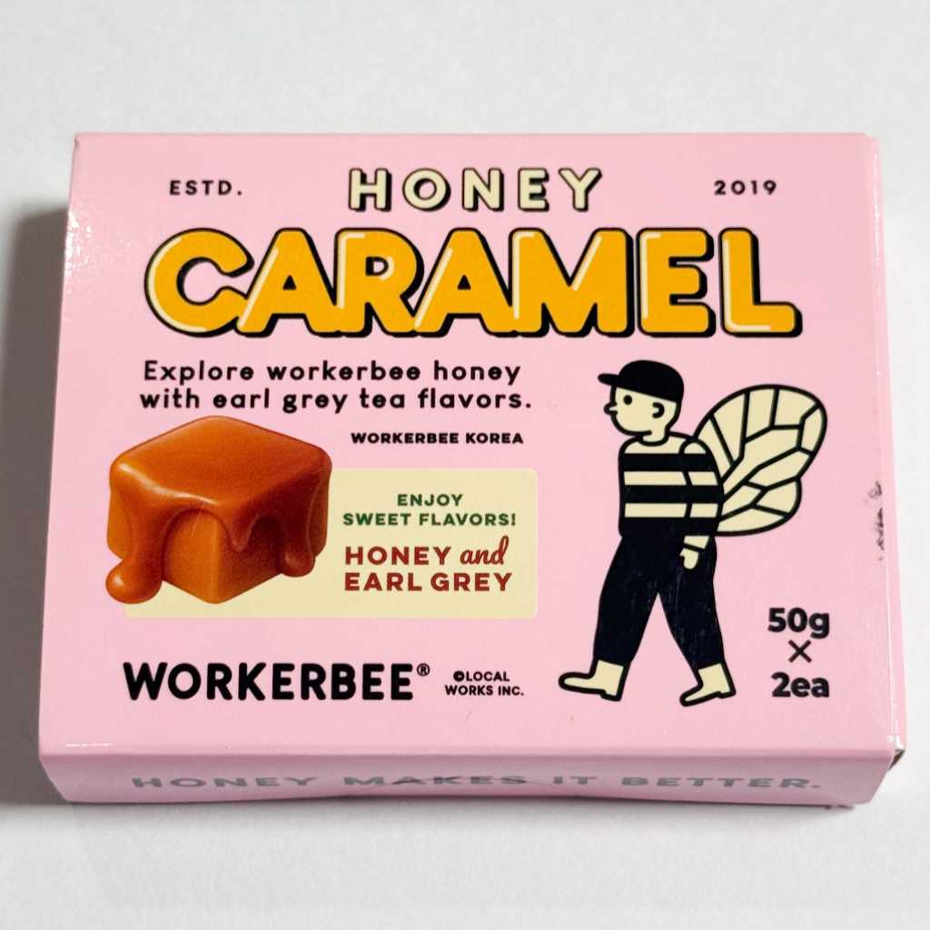 パッケージが可愛すぎる!韓国発はちみつ専門ブランド「WORKERBEE」のアールグレイキャラメルを実食レビュー
