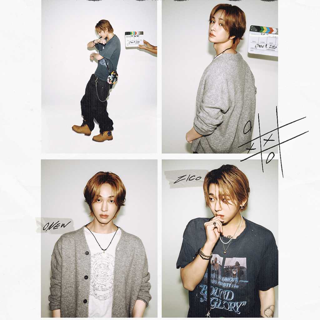 SHINee オンユとBlock B ジコがタッグ!新曲「Tic Tac Toe」予告ポスター解禁