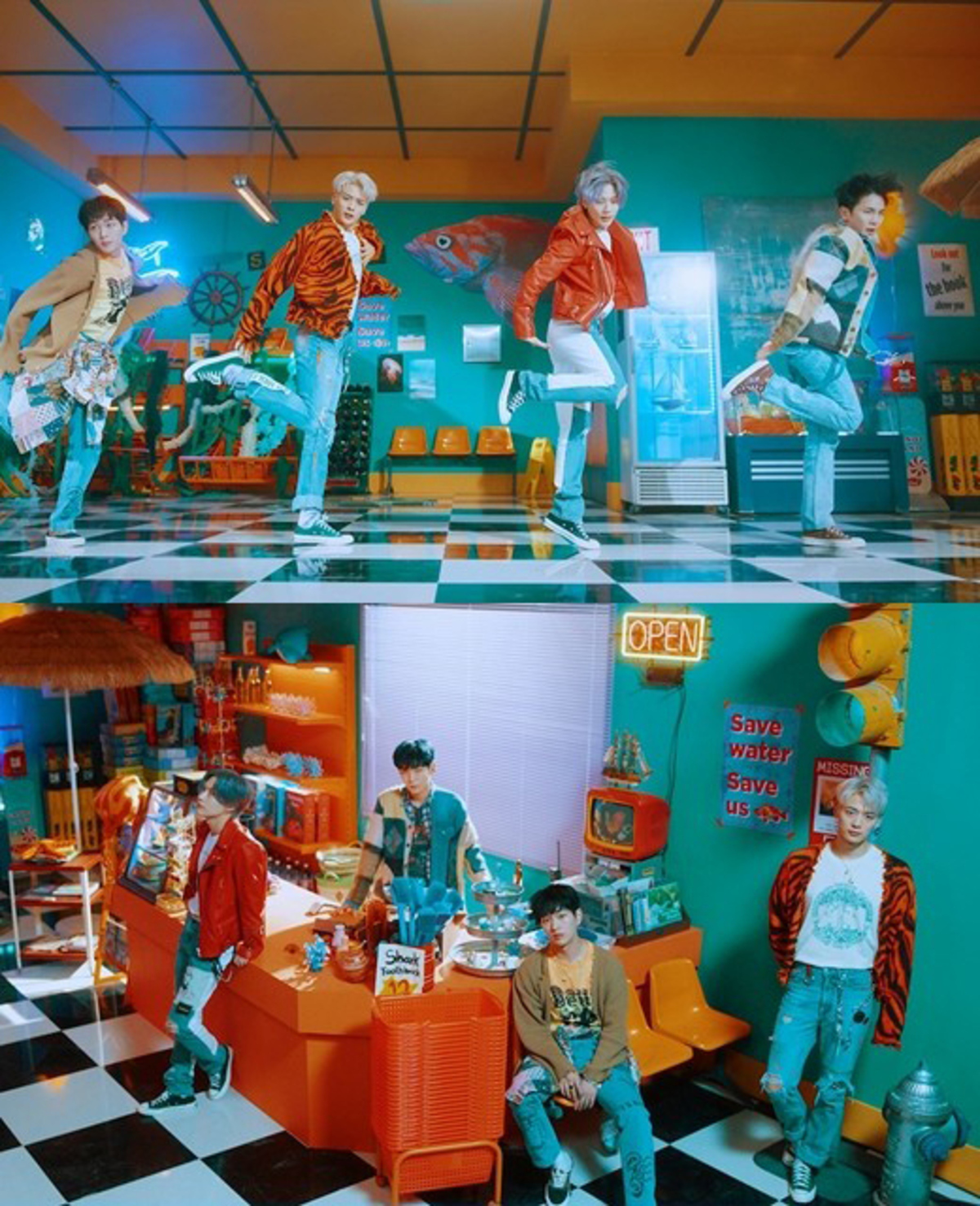 Shinee 新曲 Atlantis Mvを公開 夏にピッタリの爽やかなポップダンスナンバー Kstyle