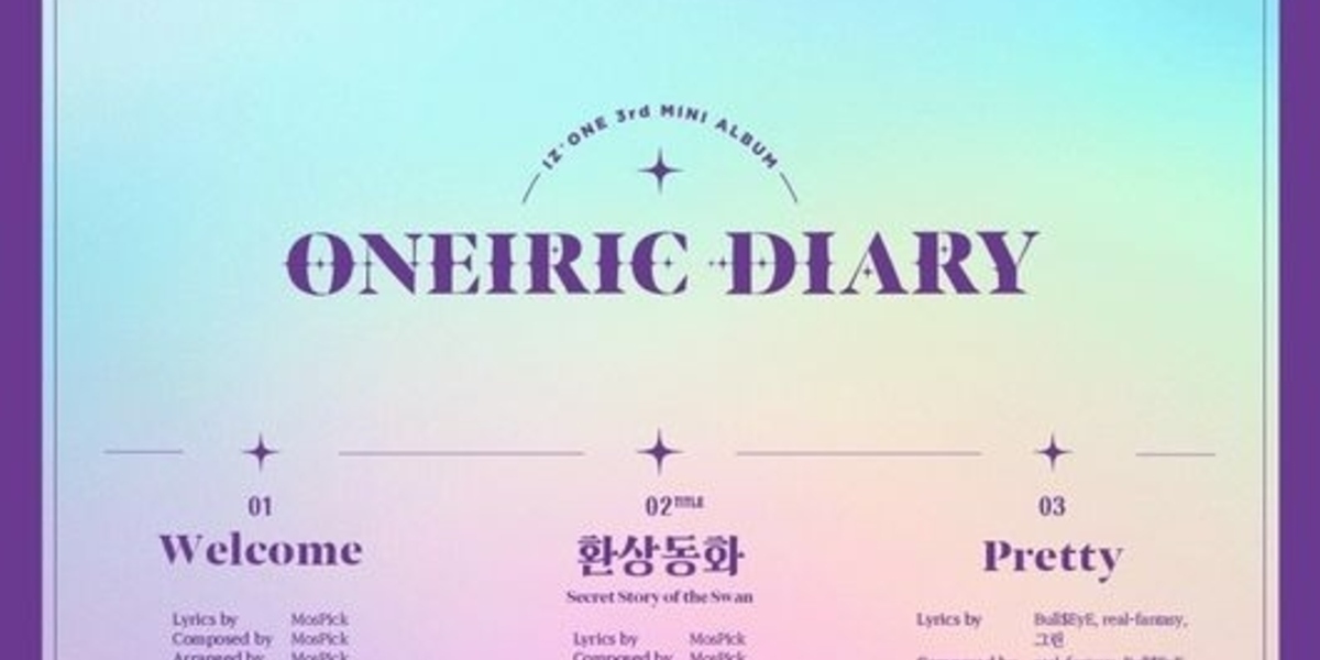 Iz One 3rdミニアルバム Oneiric Diary トラックリストを公開 タイトル曲は 幻想童話 Kstyle