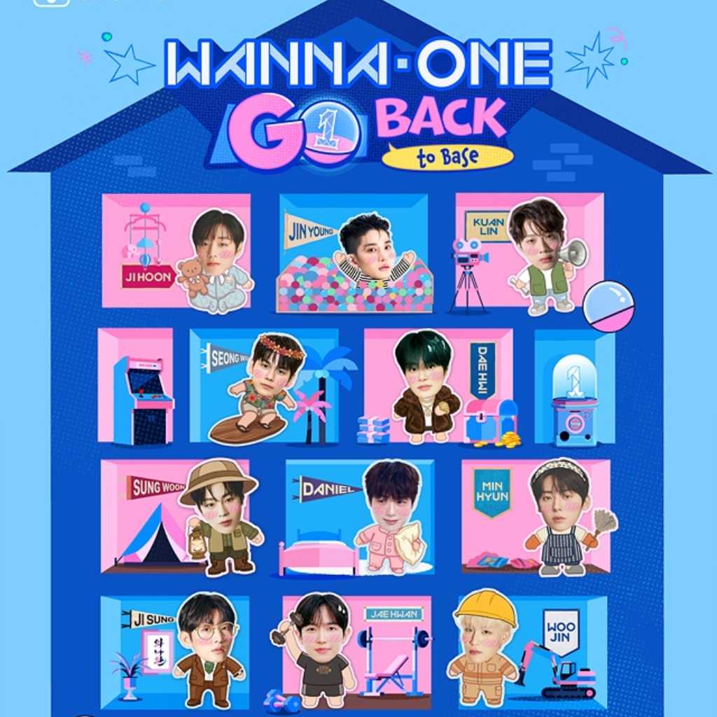 Wanna One、リアリティ番組「WANNA ONE GO : Back to Base」メインポスター公開！ユニークなデザインにも注目