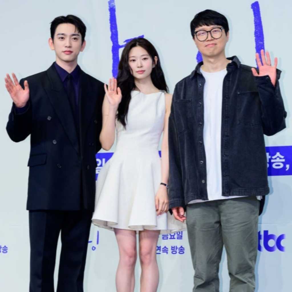 【PHOTO】GOT7 ジニョン＆IZ*ONE出身キム・ミンジュら、新ドラマ「愛の光」制作発表会に出席