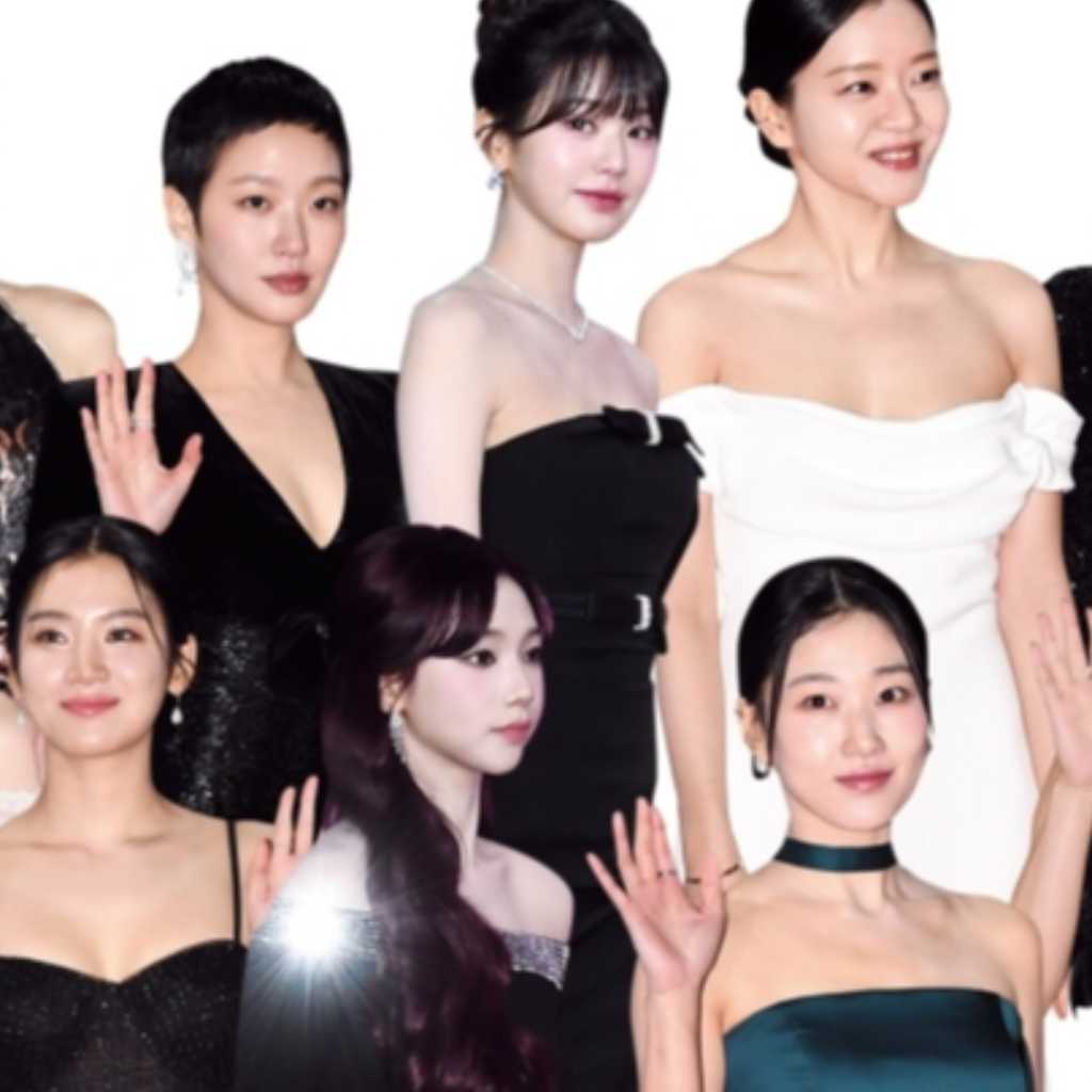 IVE ウォニョンからaespaのKARINAまで！韓国スターたちの華やかなドレスファッションに注目