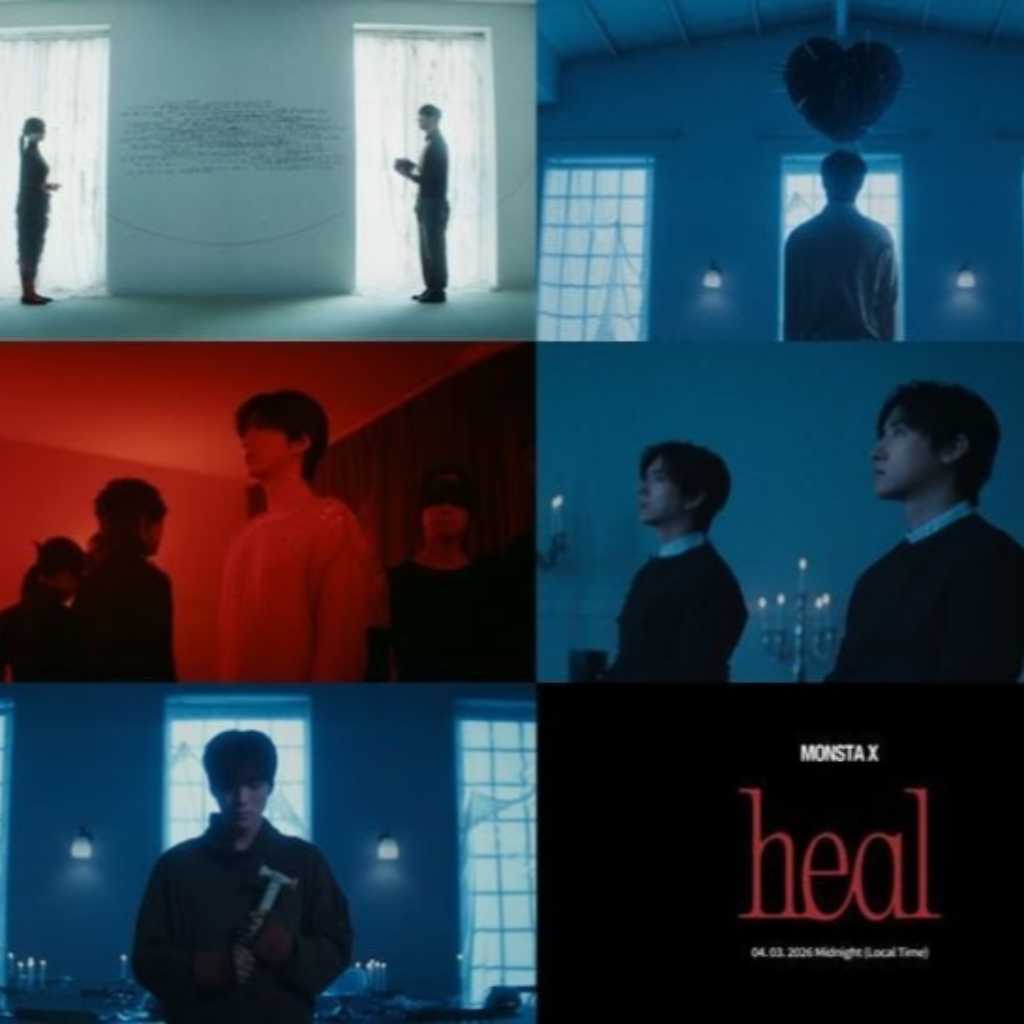 MONSTA X、タイトル曲「heal」MV公開…英語アルバムを通じて10年間の物語を披露