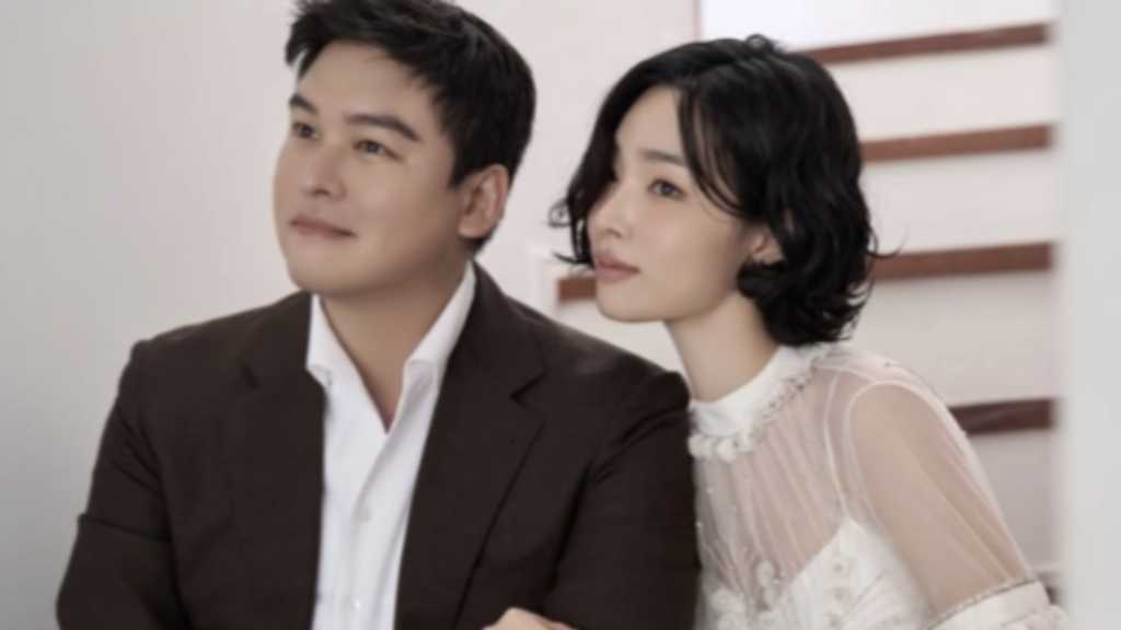 “結婚目前”イ・ジャンウ&チョ・ヘウォン、新たなウエディング写真を公開…手をとって見つめ合う姿も