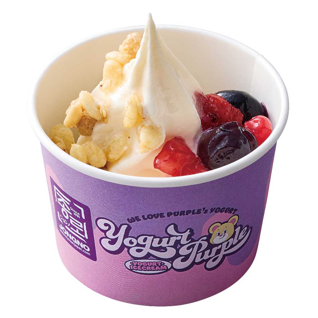 焼肉きんぐ、韓国ヨーグルトアイスブランド「Yogurt Purple」とコラボ！9月30日より期間限定で発売