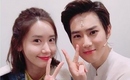 少女時代 ユナ、EXO スホと楽屋で2ショット…ミュージカル「The Last Kiss」を観覧