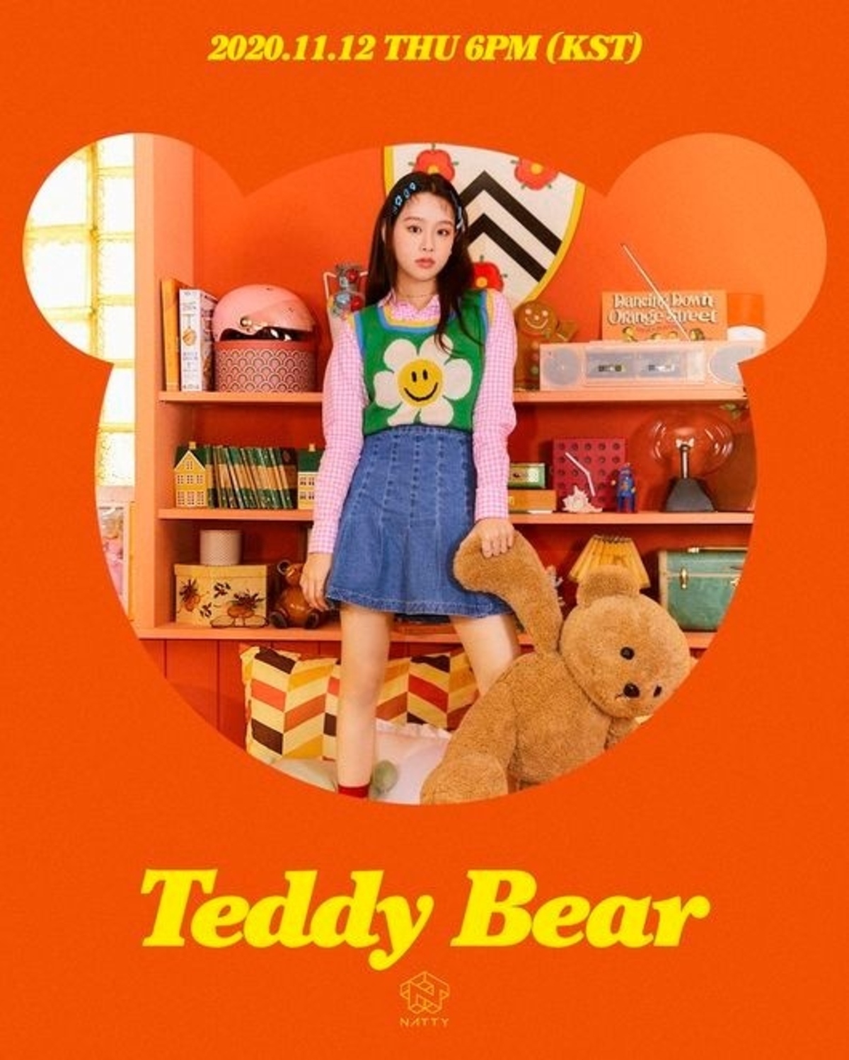 Sixteen 出身natty 2ndシングル Teddy Bear コンセプトフォト公開 愛らしい魅力 Kstyle