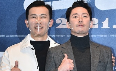 ユ・オソン＆チャン・ヒョク、映画「狼たちの墓標」で約6年ぶりに再会“多くの観客に見てほしい”（総合）