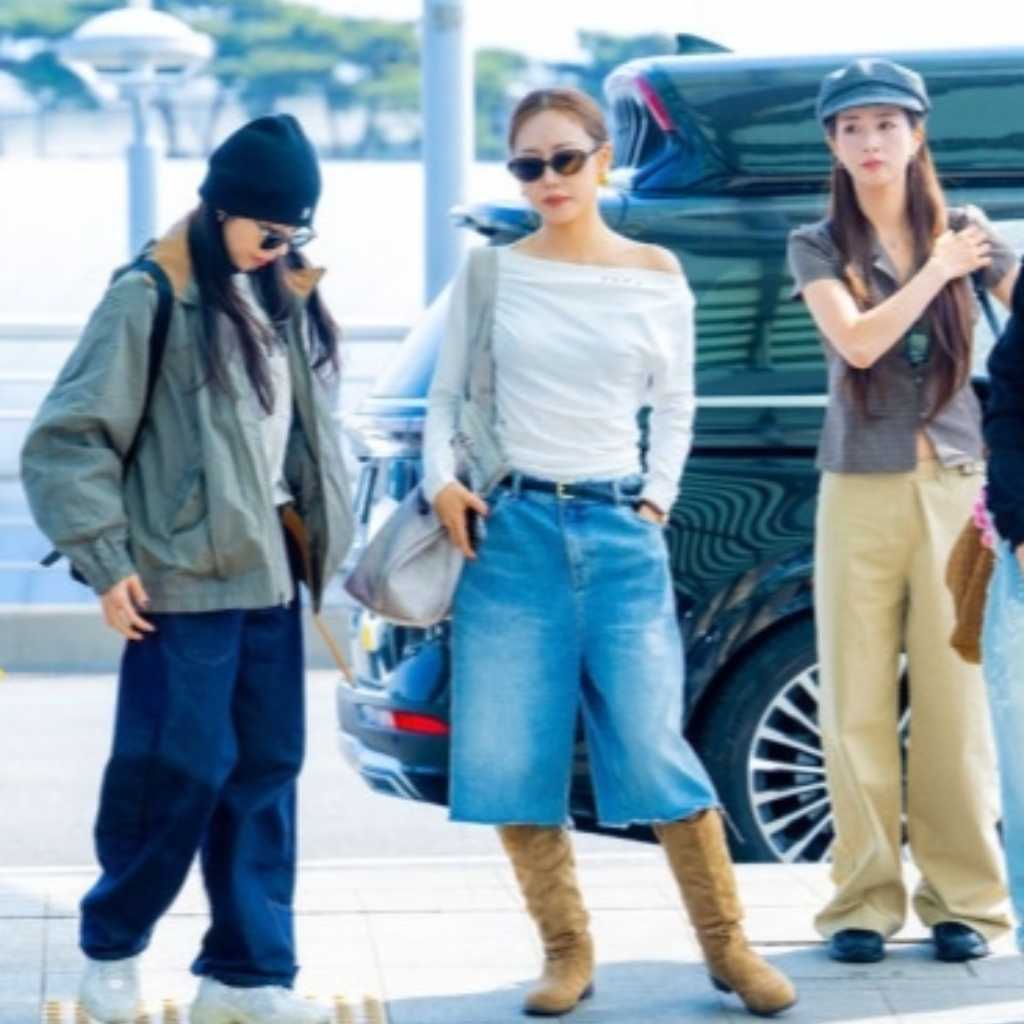 【PHOTO】Apink、コンサートツアーのマカオ公演のため出国