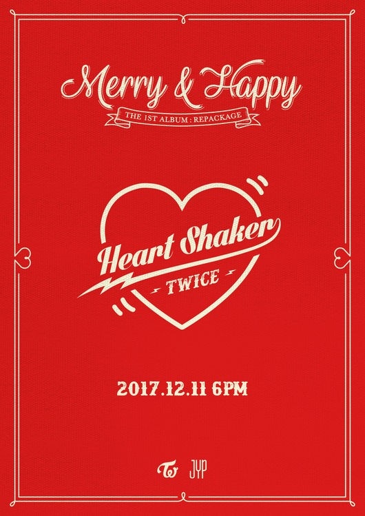 Twice 新曲 Heart Shaker 予告イメージ公開 12 11にリパッケージアルバム発売決定 Kstyle