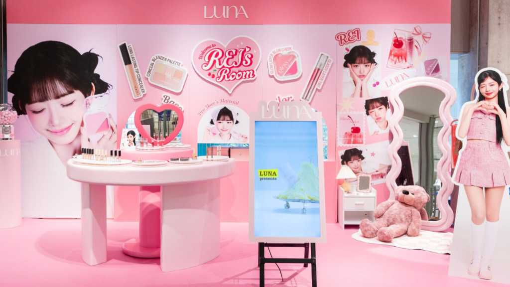 IVE レイのビジュアルも登場！韓国コスメ「LUNA」銀座ロフトでポップアップを開催中